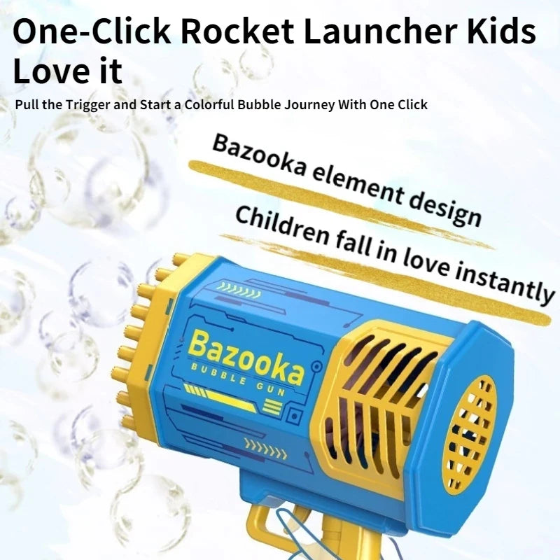 Rocket Bubble Fun Blaster